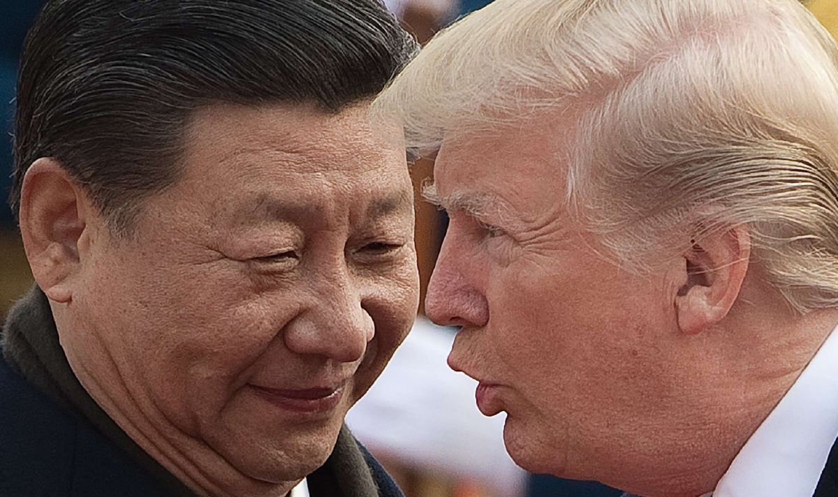 Trump y su homólogo chino Xi Jinping en 2017