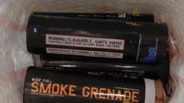 Los explosivos decomisados