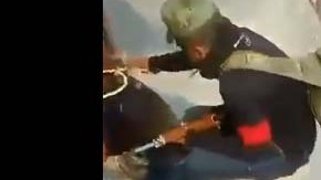 El grupo armado atacó el módulo donde se encontraban policías ciudadanos.