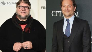 Guillermo del Toro y Bradley Cooper.