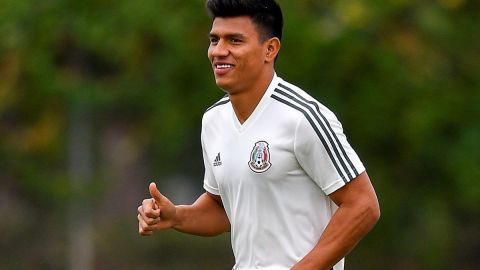 El jugador de los Rayados de Monterrey Jesús Gallardo.