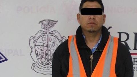 El marido fue apresado cuando intentaba huir.