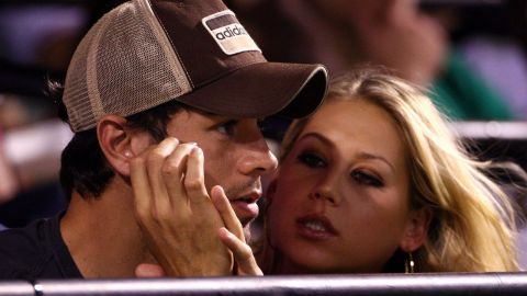 Anna Kournikova y Enrique Iglesias.