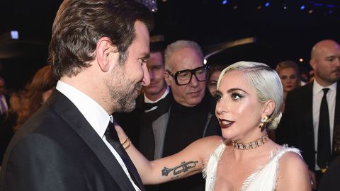 Lady Gaga y Bradley Cooper.