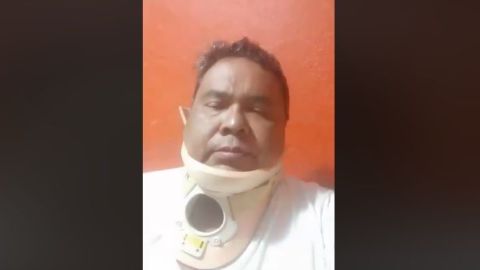 Marcos Miranda fue rescatado en Boca del Río.