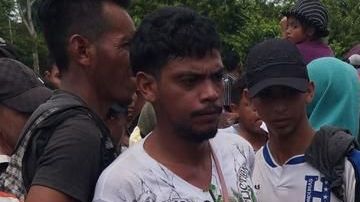 Migrantes en Chiapas.