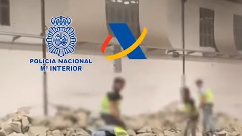 Algunas "piedras" eran falsas.