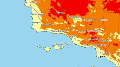 Se emitieron alertas de calor en Los Ángeles este martes de 10 a.m. a 9 p.m.