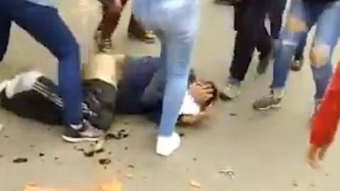 Los vecinos casi matan al presunto violador.