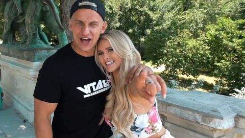 Kinsey Wolanski y su novio Vitaly Zdorovetskiy planearon muy bien su invasión de la cancha en la final de la Champions.