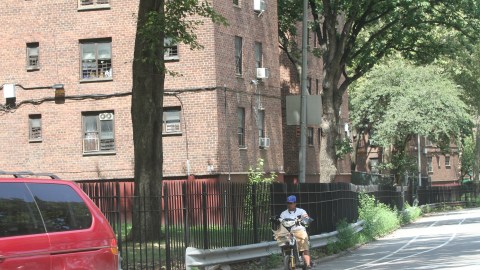 Complejo de vivienda pública NYCHA.
