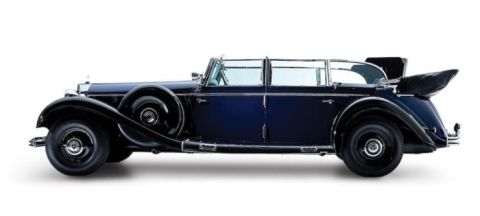 El auto blindado que transportó a Hitler en desfiles