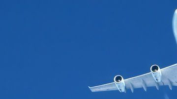 Las estelas que dejan los aviones pueden durar minutos u horas.