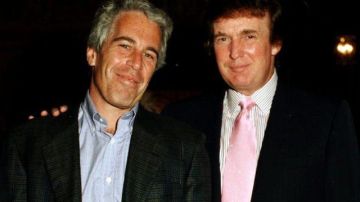 Epstein con Donald Trump, en 1997