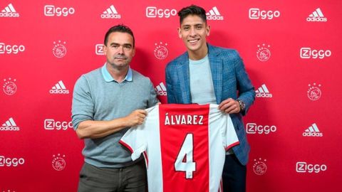 El mexicano fichó por el Ajax por las siguientes temporadas.