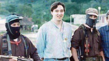 El presidente de México con el Subcomandante Marcos,