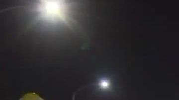 El incidente se presentó este lunes a las 10:30 p.m.