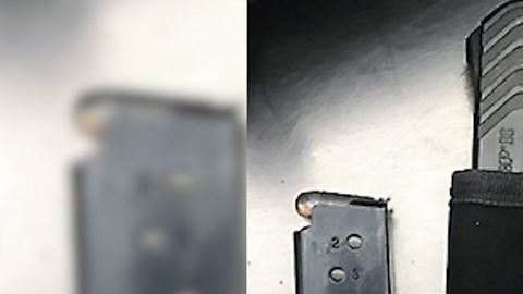 Arma incautada en el JFK