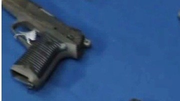 Algunas de las armas incautadas