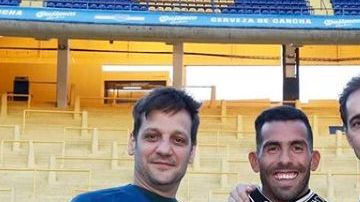 Los actores de "La Casa de Papel" tomaron la Bombonera