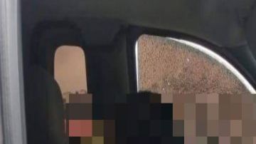 Así quedó expolicía de Tijuana tras lluvia de balas que sicarios le lanzaron