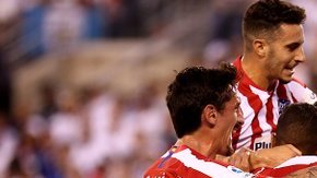 Solo hubo un equipo sobre el terreno de juego y fue el Atlético de Madrid.