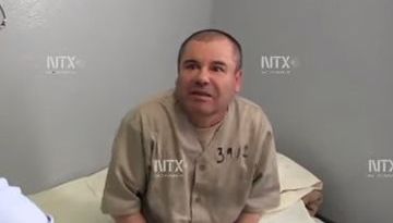 El Chapo Guzmán en prisión en México.