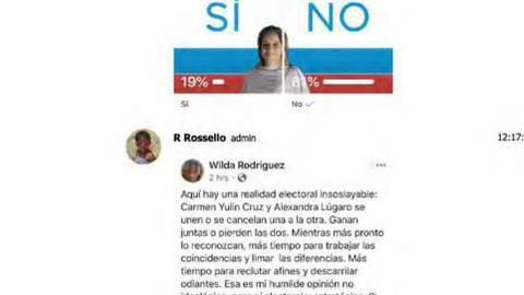La alcaldesa de San Juan, Carmen Yulín Cruz es una de las mencionadas de manera ofensiva en el chat de Rosselló.
