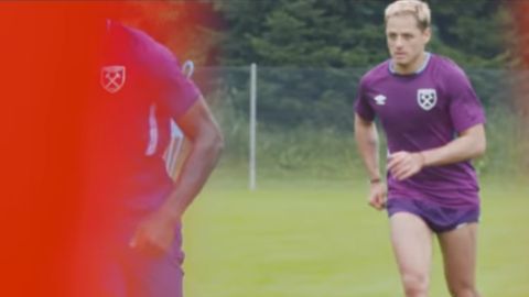 Hernández y los Hammers se encuentran en los Alpes Suizos