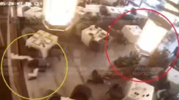 Escena del ataque de los dos israelíes en el centro comercial Artz Pedregal.