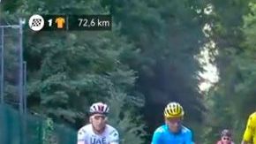 Los colombianos se juntaron para celebrar el histórico triunfo de Egan Bernal