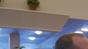 Comedians in cars getting coffe