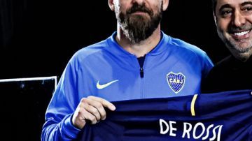 De Rossi ya fue presentado con Boca en La Bombonera con la afición Xeneize.
