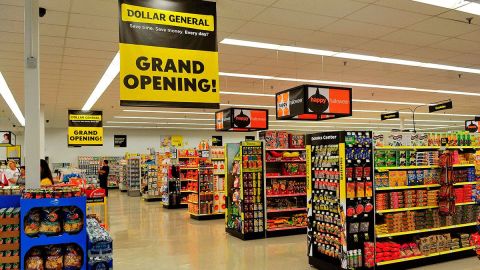 Dollar General es conocido por sus artículos con descuentos.