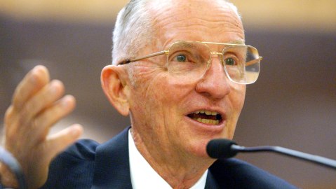 Ross Perot fue candidato presidencial en dos ocasiones.