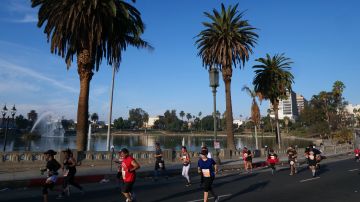 Foto de archivo de la Maratón de Los Ángeles del 2018.