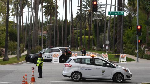 La Policía de Beverly HIlls patrulla una de las zonas más exclusivas del Sur de California.