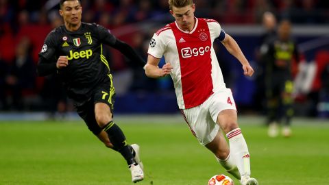 Posiblemente CR7 influyó en el fichaje de De Ligt.