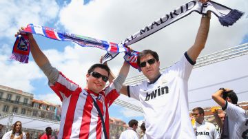 Pocas rivalidades en el fútbol mundial como la de Real Madrid y Atlérico de Madrid.