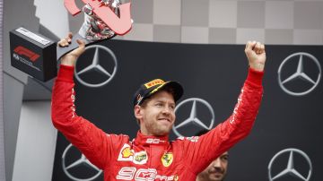 El alemán Sebastian Vettel escaló 18 posiciones y se coló al podium del GP de Hockenheim.
