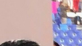 Daniela Souza y su premio tras una jornada de cuatro combates ganados.