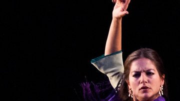 Carmen Terife una de las artistas que participará en el show de flamenco. /twitter