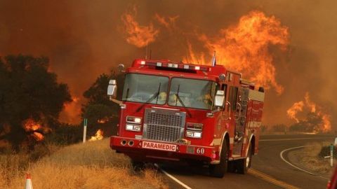 El NWS alertó por alta probabilidad de incendios.