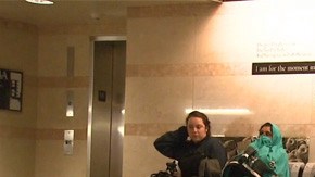 Personas sin hogar en la estación