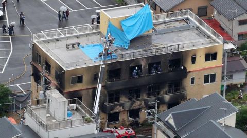 Incendio en los estudios Kyoto Animation