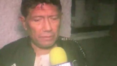 Juan Osorio recibió una golpiza.