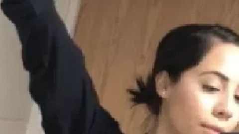 Kiara Cervantes logró volverse viral por su 'selfie' con el uniforme de CBP.