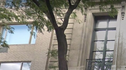 La mansión de siete pisos en  9 East 71 St, UES