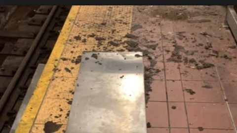 La pieza que cayó y el joven  Afnan Perviaz