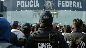 Protestas de la Policía Federal.